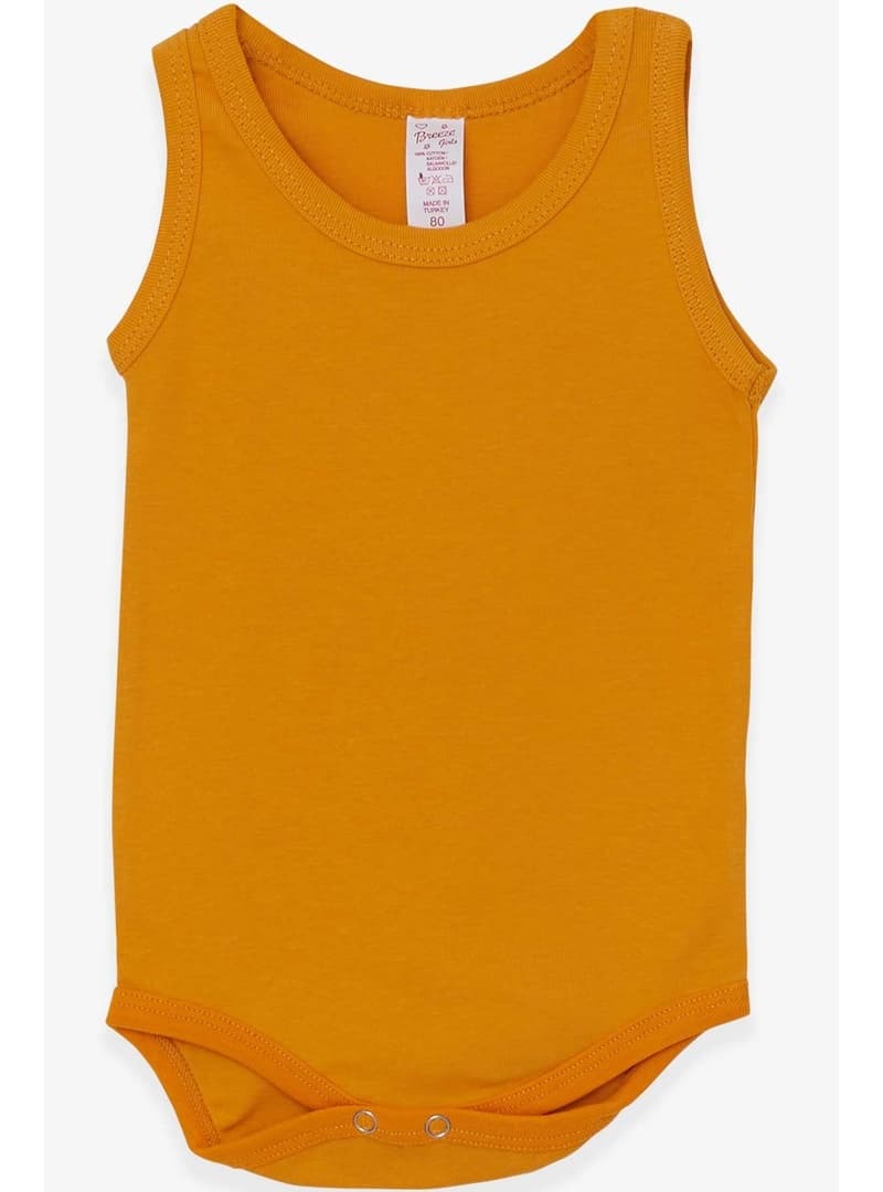 Breeze Kız Bebek Çıtçıtlı Body Hardal