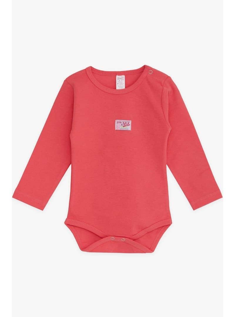 Breeze Kız Bebek Çıtçıtlı Body Yazı Baskılı