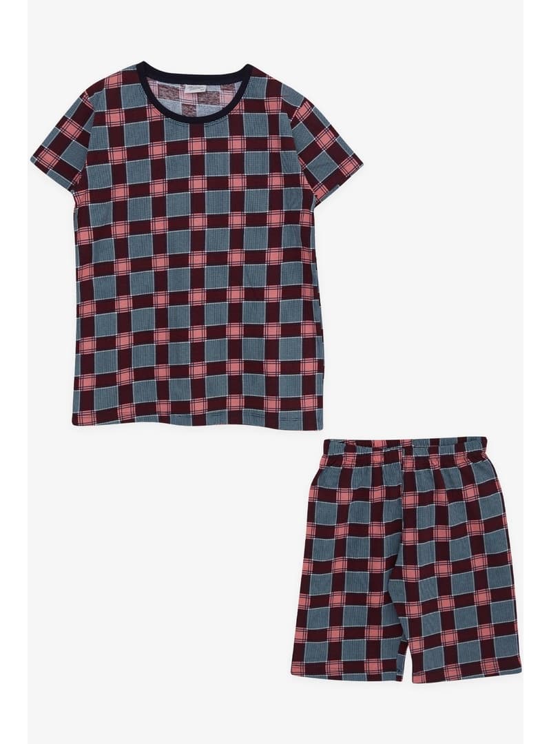 Kız Çocuk Ekose Pijama Takımı