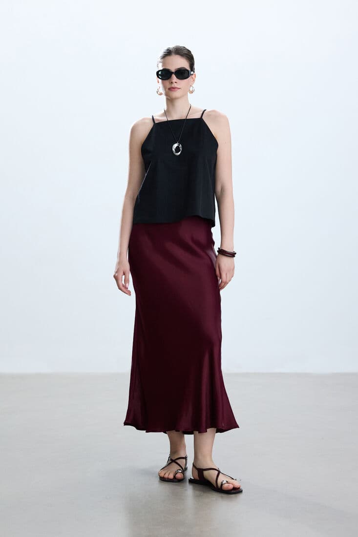 BORDO SATEN ETEK