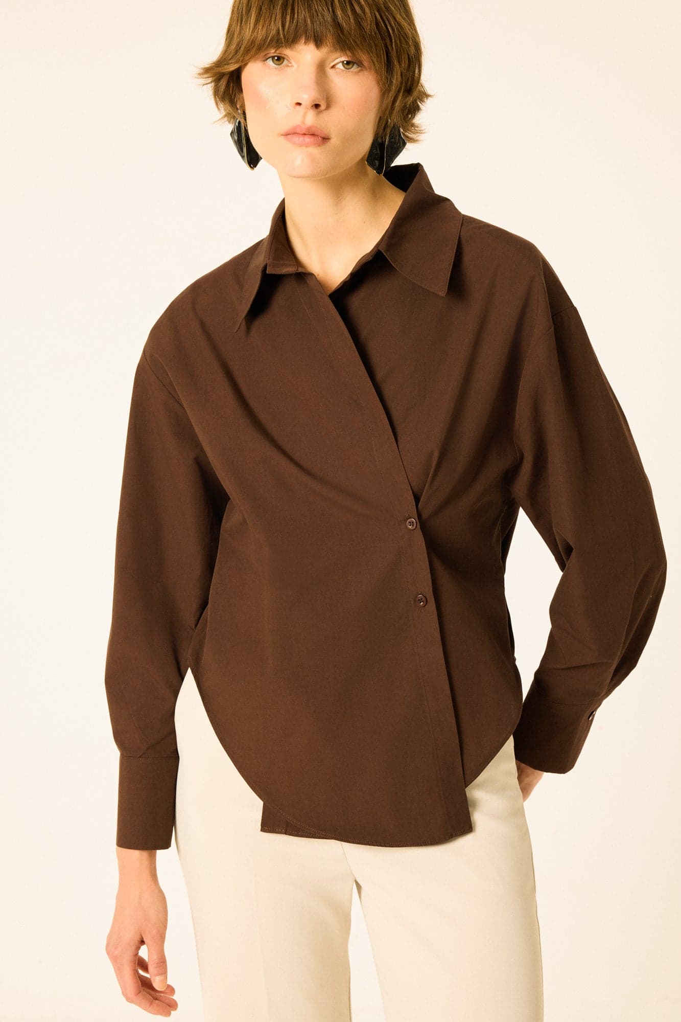 VERSATILE TRANSFORMABLE POPLIN SHIRT