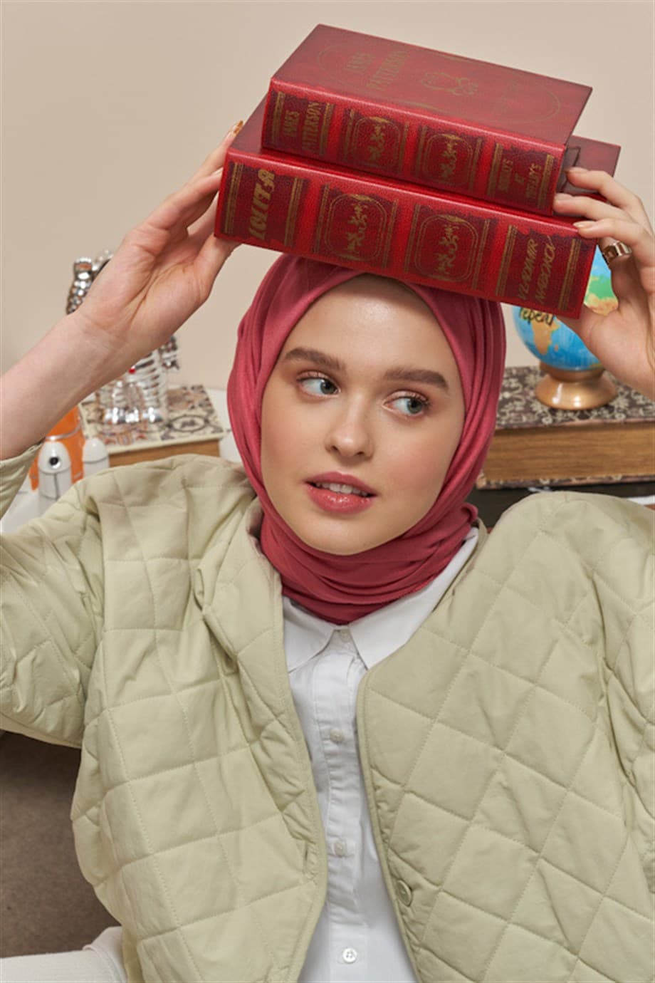 Penye Şal Pembe