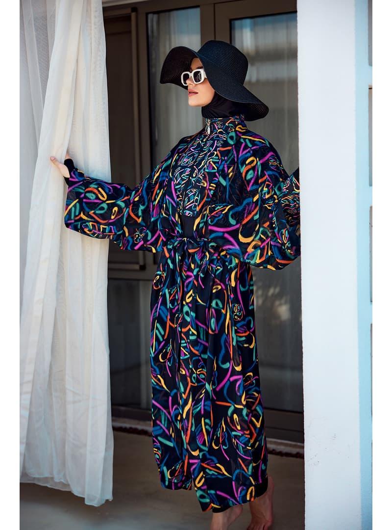 Pareo Kaftan Siyah
