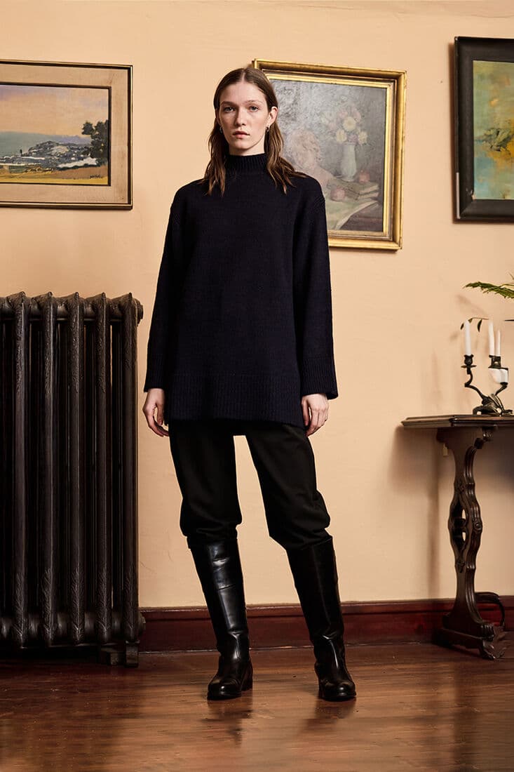 LACİVERT SOFT KAZAK