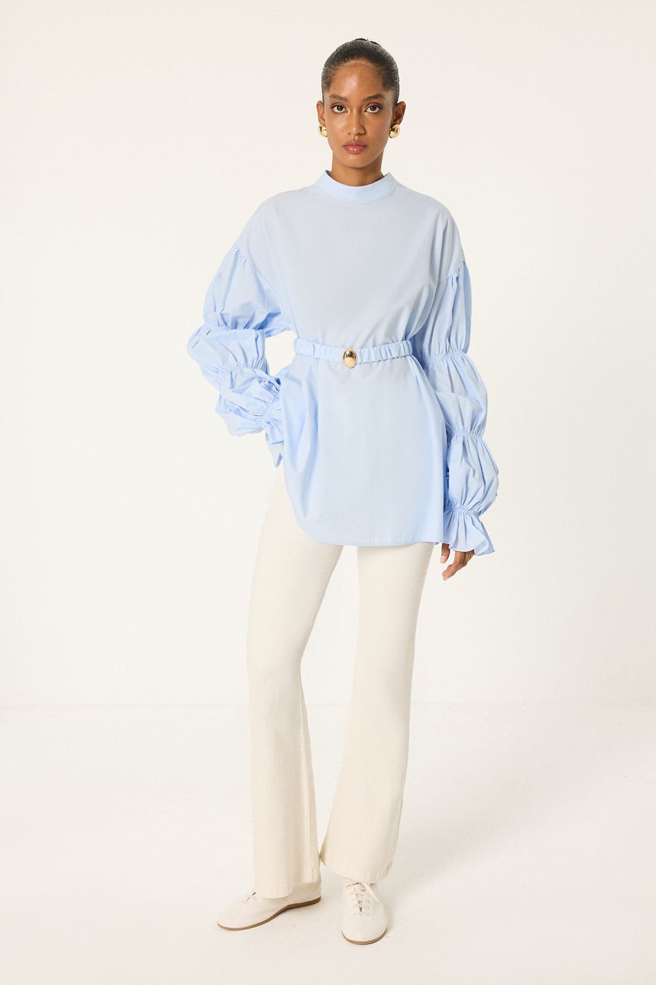 BALLOON SLEEVE TUNIC