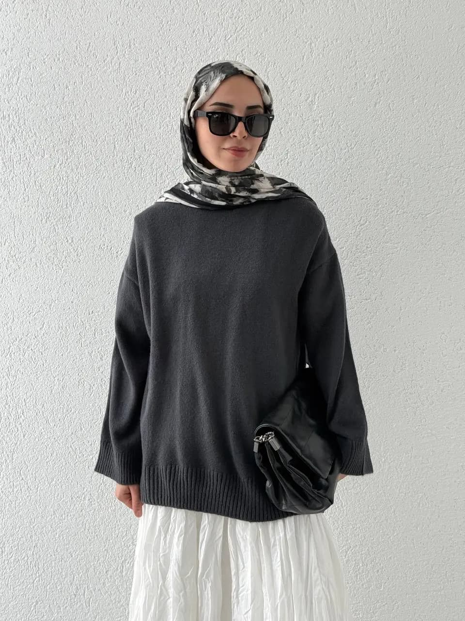 Balıkçı Yaka Basic Kazak qs079