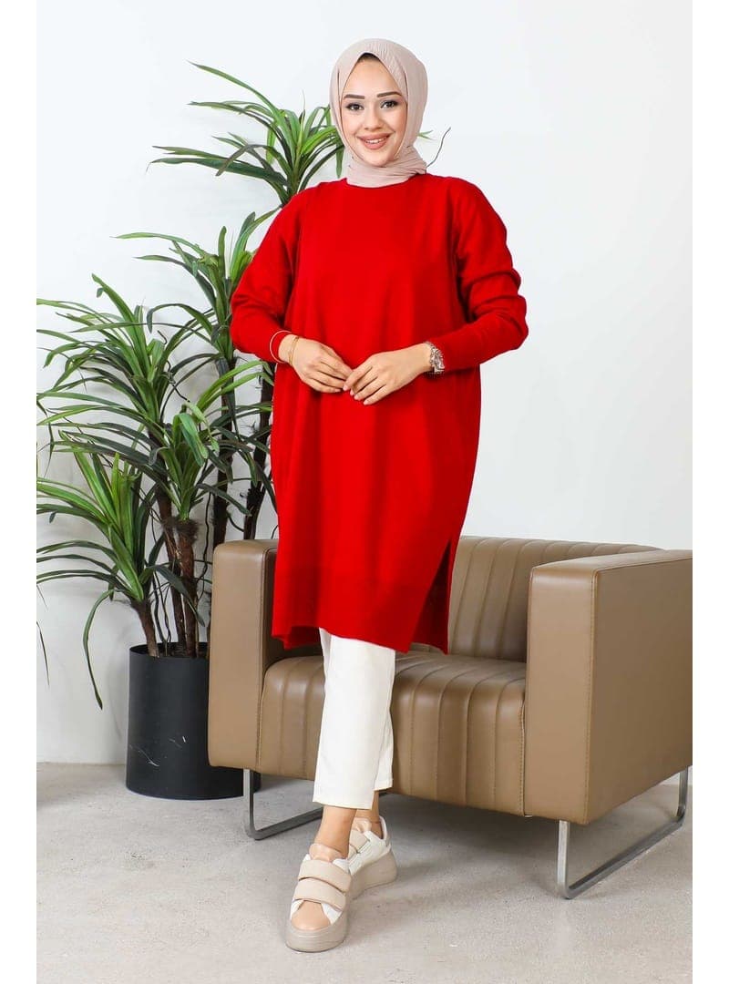 Bordo Triko Tunik