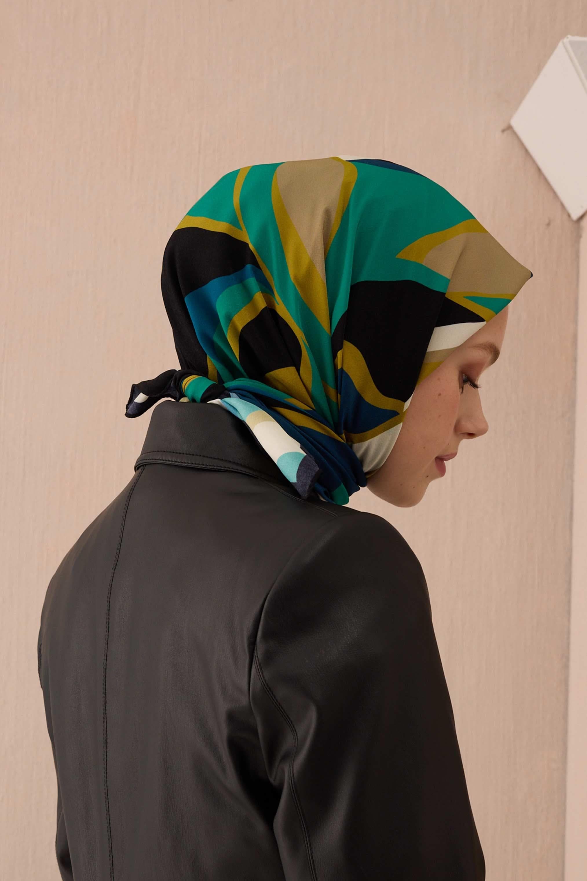KAMELYA TWİLL EŞARP YEŞİL