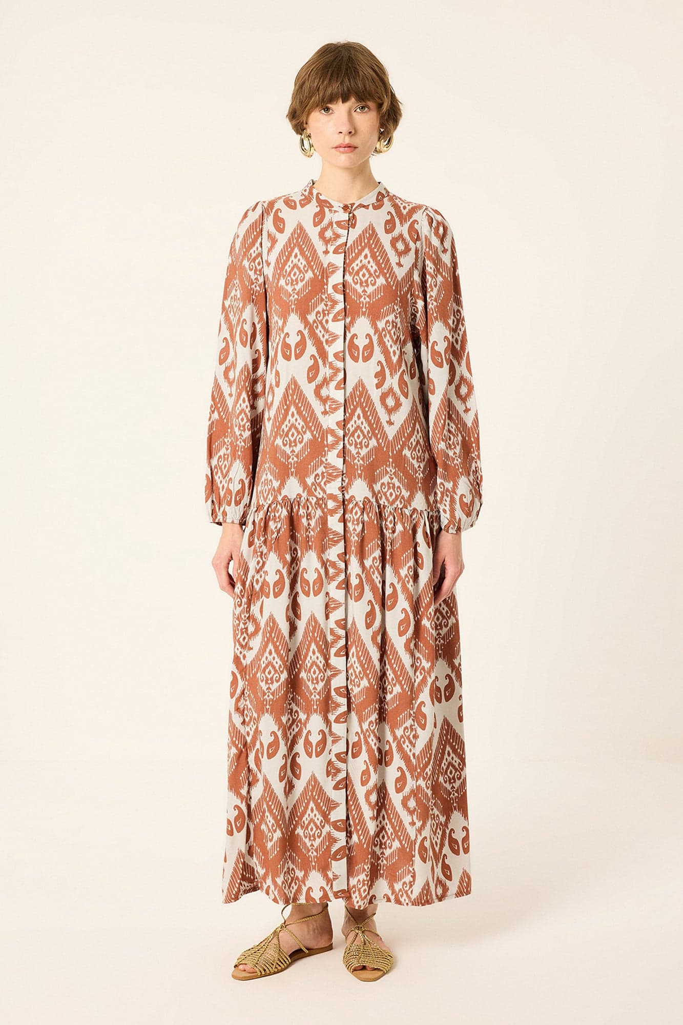ETHNIC PATTERNED DRESS