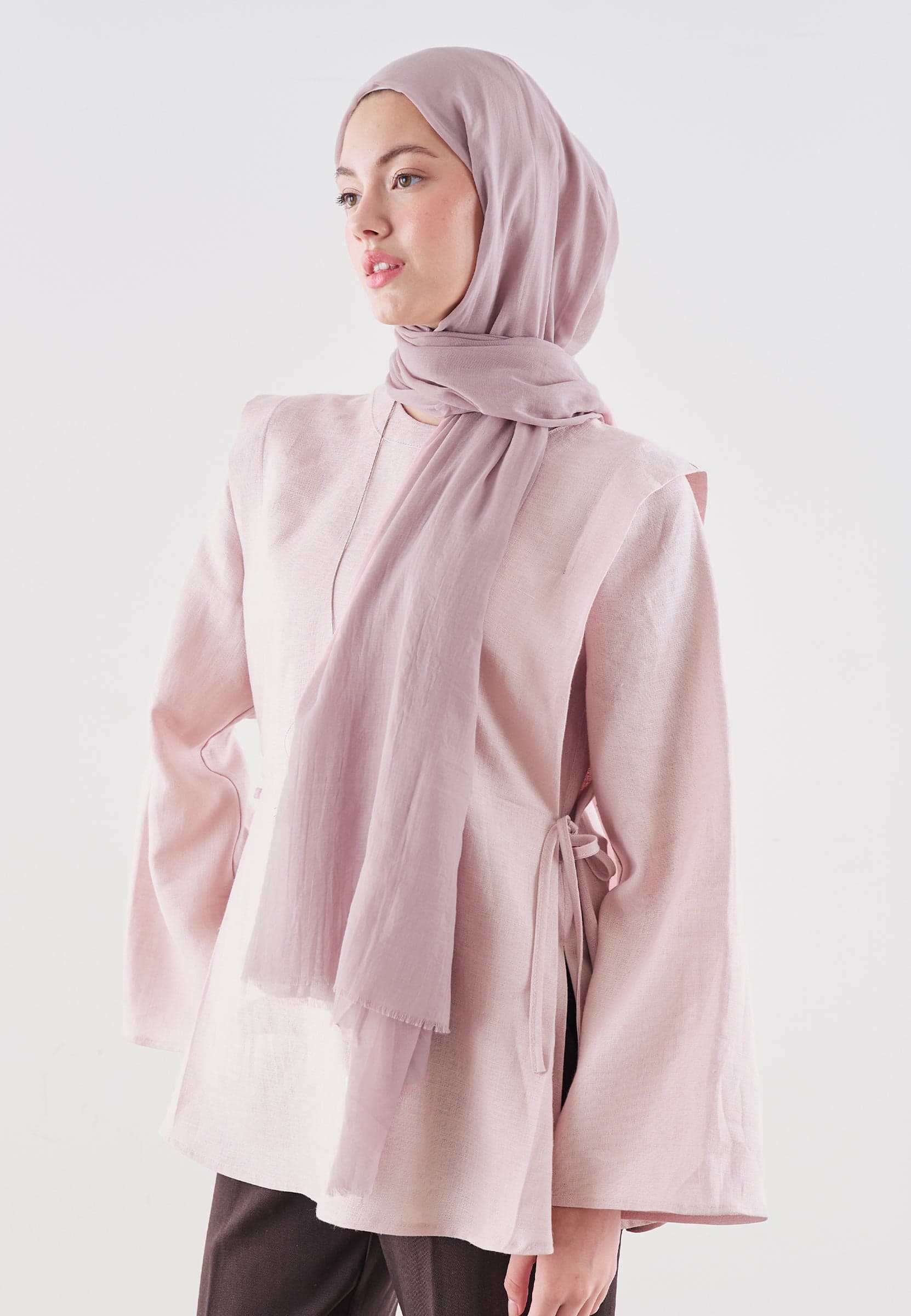 Premıum Dubaı Şal Soft Pembe