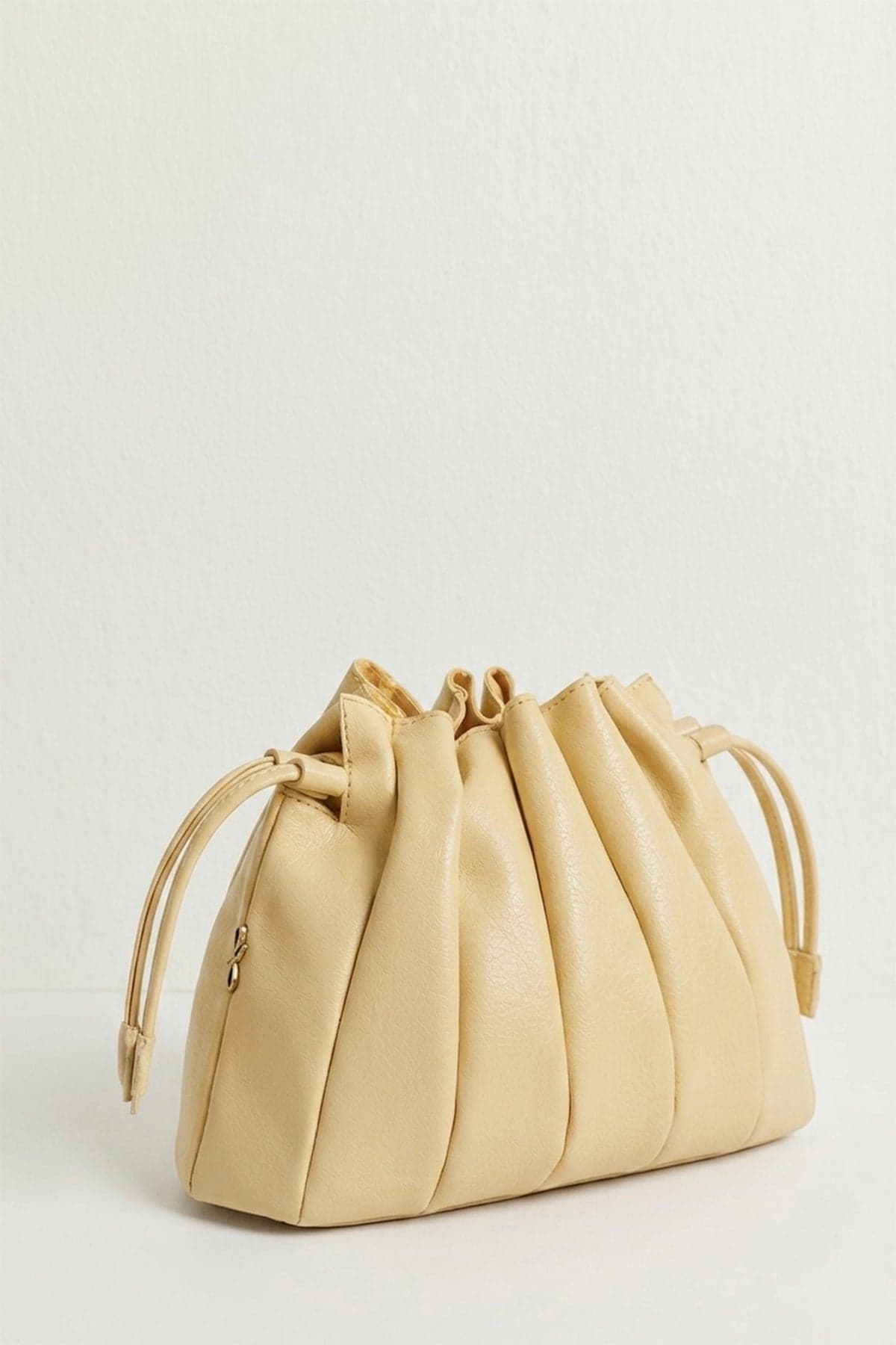Pouch Omuz Çantası Tereyağ Sarısı